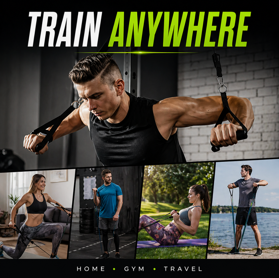 Strivora Resistance System – Full Body Workout Anywhere